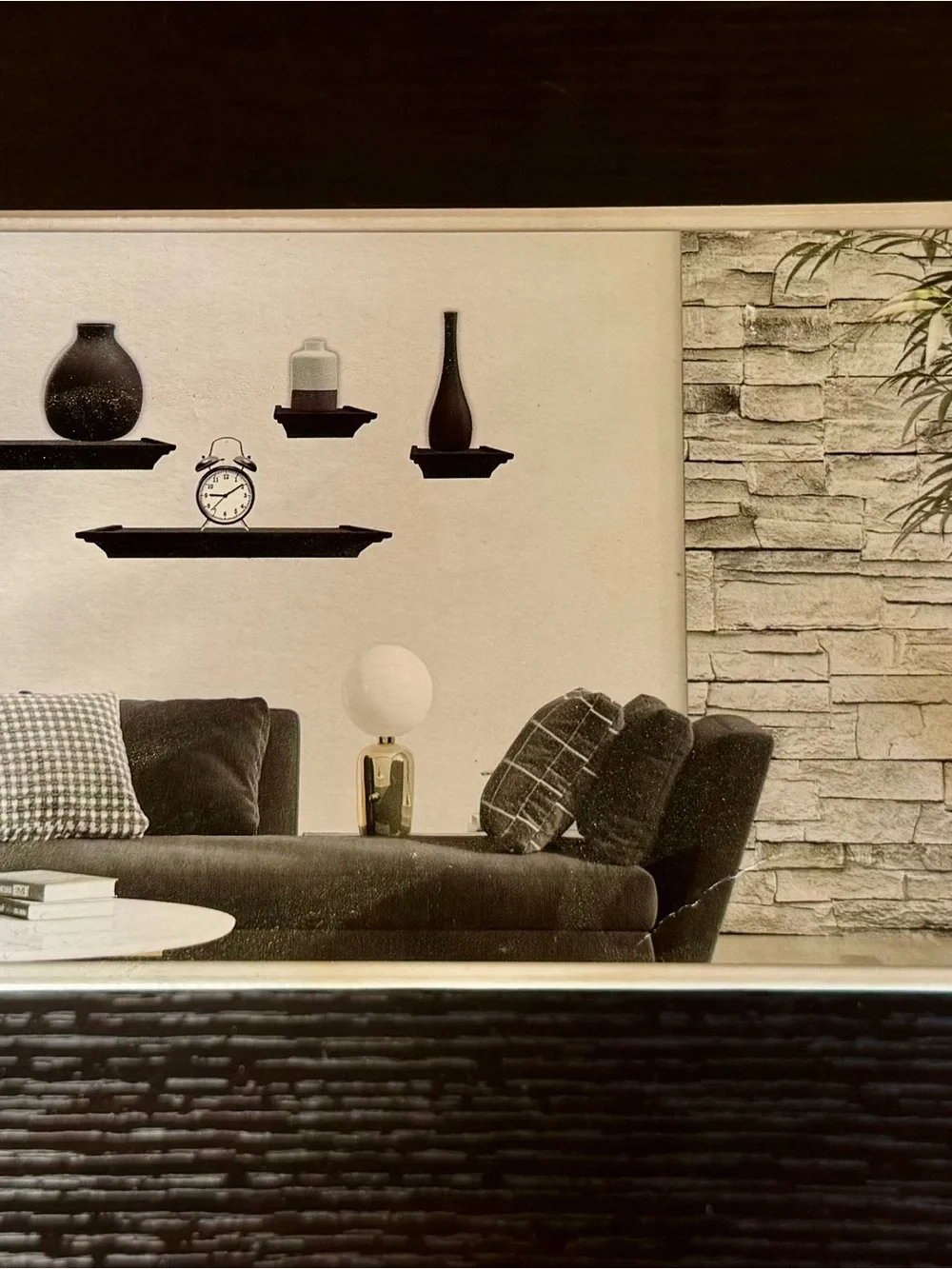 Modern 4 piece white Floating Shelf Wall Home Wall Decor